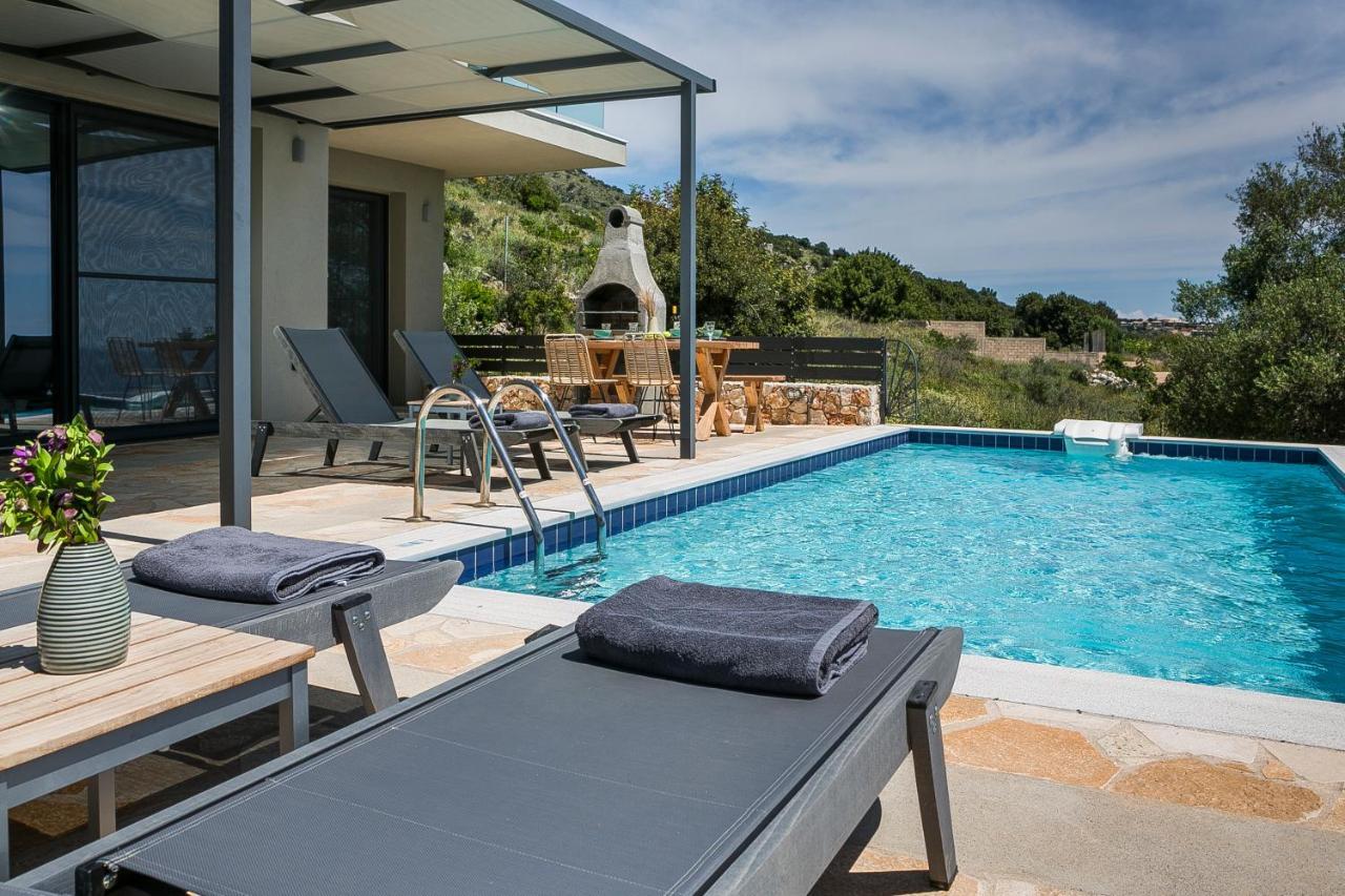 Spathíon Villa Blue Sea מראה חיצוני תמונה