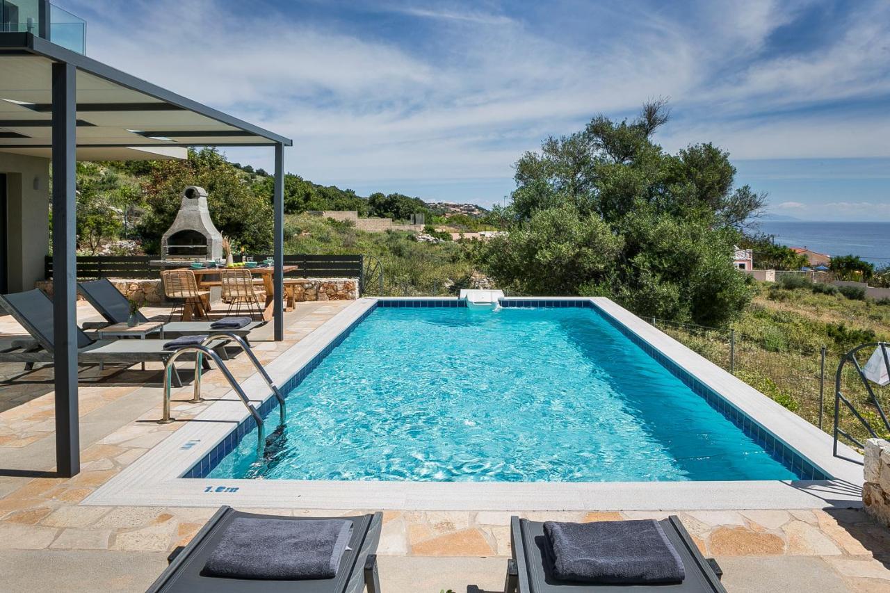 Spathíon Villa Blue Sea מראה חיצוני תמונה