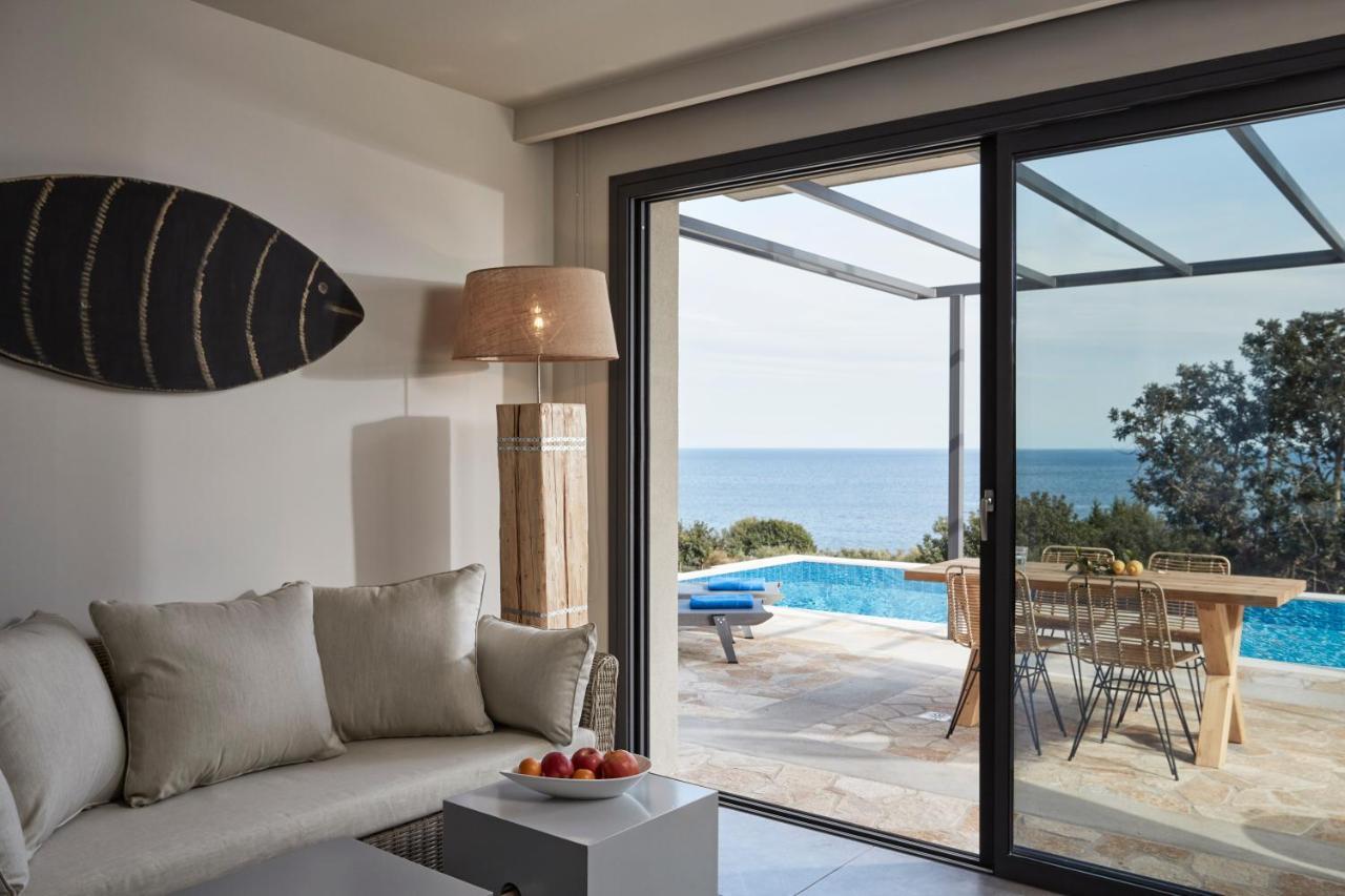 Spathíon Villa Blue Sea מראה חיצוני תמונה
